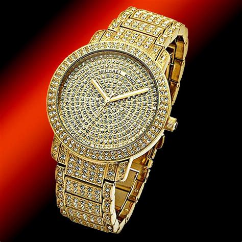 michael kors diamante watch|michael kors diamond watch men's.